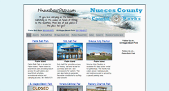 Desktop Screenshot of nuecesbeachparks.com